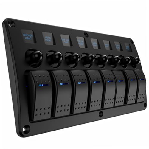 TOPPERFUN 1Satz Kombinierte Schalttafel für Fahrzeuge und Boote Steuerungspanel für Nebelscheinwerfer und Zubehör Langlebig und Vielseitig Einsetzbar TOPPERFUN 1Satz Kombinierte Schalttafel für Fahrzeuge und Boote Steuerungspanel für Nebelscheinwerfer und Zubehör Langlebig und Vielseitig Einsetzbar von TOPPERFUN