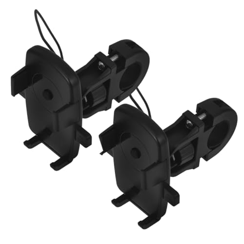 TOPPERFUN 2 Stück Handyhalter Schwenkbarer Träger Magnetischer Fahrradtelefonhalter Multifunktionaler Telefonhalter Für Fahrrad Mountain Mounted Road Bike Telefonhalterung Rack Lenker von TOPPERFUN