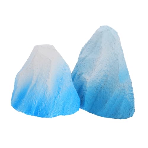 TOPPERFUN 2 Stück Steingartenskulptur Eisbär-Dekoration 3D Simulation Realistische Arktische Figur Eisberg Vulkan Arktische Miniatur Schnee Verschneite Hügel Künstlich Schaum TOPPERFUN 2 Stück Steingartenskulptur Eisbär-Dekoration 3D Simulation Realistische Arktische Figur Eisberg Vulkan Arktische Miniatur Schnee Verschneite Hügel Künstlich Schaum von TOPPERFUN