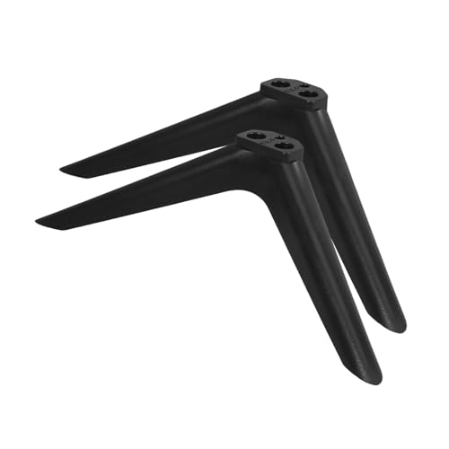 TOPPERFUN 2 Stück TV-Basis Schlafzimmer-TV-Ständer Befestigungsschrauben TV-Ständer Dekorationen TV-Ständer klein Ersatzteile für Fernseher Ersatz-TV-Ständer Plastik Black TOPPERFUN 2 Stück TV-Basis Schlafzimmer-TV-Ständer Befestigungsschrauben TV-Ständer Dekorationen TV-Ständer klein Ersatzteile für Fernseher Ersatz-TV-Ständer Plastik Black von TOPPERFUN