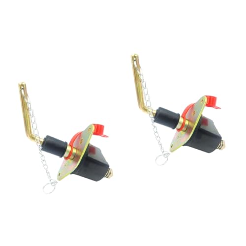 TOPPERFUN 2 Stücke Batterie Schalter Ersatz Auto Terminals Batterie Schnell Trennen Fahrzeug Batterie Trennen Isolator Trennen Isolator Automotive Kupfer von TOPPERFUN