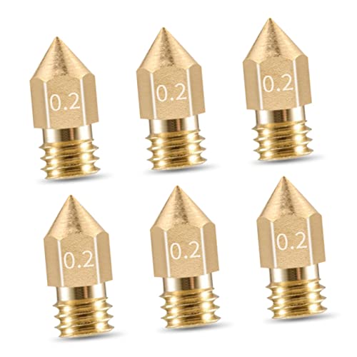 TOPPERFUN 24 Stück 3d Drucker Zubehör Düse Extruderdüse 3d-druckerdüse Zubehör Für 3d-drucker Messingdüse Für 3d-drucker Golden TOPPERFUN 24 Stück 3d Drucker Zubehör Düse Extruderdüse 3d-druckerdüse Zubehör Für 3d-drucker Messingdüse Für 3d-drucker Golden von TOPPERFUN