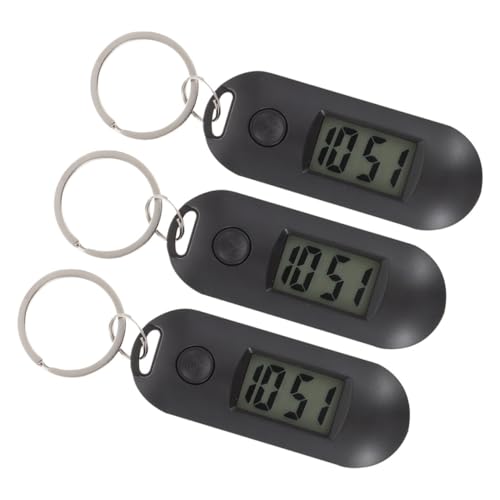TOPPERFUN 3St Schlüsselanhänger Uhr Digitaluhr für Kinder Mini-Uhren-Schlüsselanhänger Schlüsselbund Taschenuhren Uhren für Studenten tragbar Geschenk digitaler Clip Plastik TOPPERFUN 3St Schlüsselanhänger Uhr Digitaluhr für Kinder Mini-Uhren-Schlüsselanhänger Schlüsselbund Taschenuhren Uhren für Studenten tragbar Geschenk digitaler Clip Plastik von TOPPERFUN