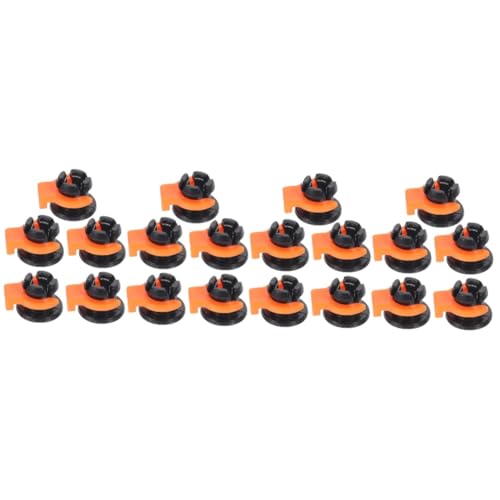 TOPPERFUN 4 Sets Druckerzubehör Rohrschellen Schnellverbinder 3D Druckerclip Hotend Rohrschelle Hotend Clip Schlauchschellen Clips Hotend Rohrclip 3D Drucker Rohrschelle Pferdeclip von TOPPERFUN