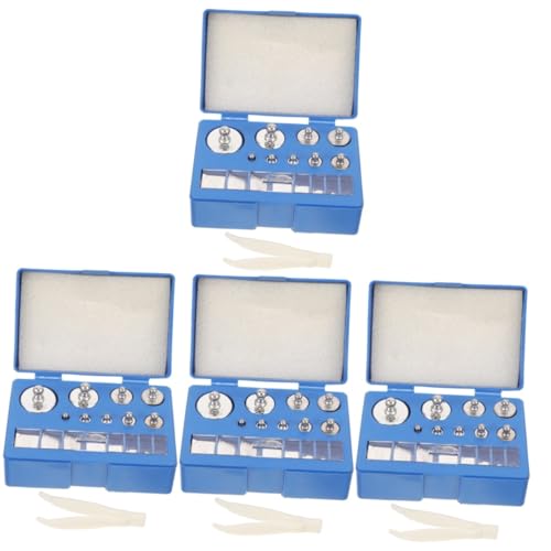 TOPPERFUN 4 Sets Kalibriergewichtsset Küchenwaage Grammwaage Hundertstelgrammwaage Digitalwaage Kaffeewaage Verstellbare Hantel Gramm Goldwaage Milligramm Kupfer TOPPERFUN 4 Sets Kalibriergewichtsset Küchenwaage Grammwaage Hundertstelgrammwaage Digitalwaage Kaffeewaage Verstellbare Hantel Gramm Goldwaage Milligramm Kupfer von TOPPERFUN