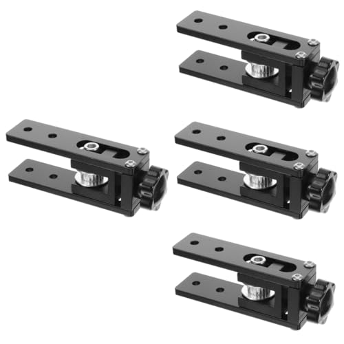 TOPPERFUN 4 Stück 2020 Zahnriemenspanner Spanner Für 3d Drucker X-achsen-spanner Spanner Ersetzen 3d Drucker Riemenspanner Reparaturteil Für 3d-drucker Spanner Ersatzteil Black Aluminium von TOPPERFUN