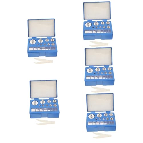 TOPPERFUN 5 Sets Kalibriergewichtsset Grammwaage Kleinwaage Löffelwaage Küchenwaage Kalorien Lebensmittelwaage Edelsteinwaage Digitalwaage Waage Waage Für Gramm Milligramm Mikrogramm Kupfer TOPPERFUN 5 Sets Kalibriergewichtsset Grammwaage Kleinwaage Löffelwaage Küchenwaage Kalorien Lebensmittelwaage Edelsteinwaage Digitalwaage Waage Waage Für Gramm Milligramm Mikrogramm Kupfer von TOPPERFUN