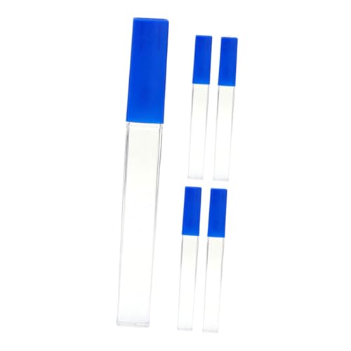 TOPPERFUN 5 Stück Thermometer-Schutzrohr Fieberthermometer Thermometer für Fieber termometros cubanos Nähnadelhalter bleistifthalter Ausbreitungsröhren Plastik Transparent TOPPERFUN 5 Stück Thermometer-Schutzrohr Fieberthermometer Thermometer für Fieber termometros cubanos Nähnadelhalter bleistifthalter Ausbreitungsröhren Plastik Transparent von TOPPERFUN