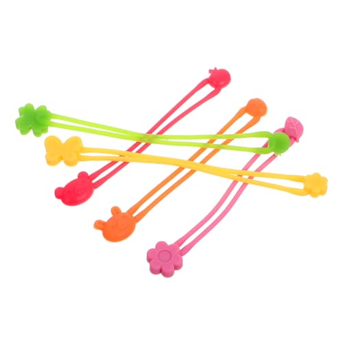 TOPPERFUN 5Stücke Flexible Silikonbänder Wiederverwendbare Küchenbänder Dehnbare Elastische Bänder für Bento Boxen Stifte und Hautfreundliches Design Vielseitig Einsetzbar TOPPERFUN 5Stücke Flexible Silikonbänder Wiederverwendbare Küchenbänder Dehnbare Elastische Bänder für Bento Boxen Stifte und Hautfreundliches Design Vielseitig Einsetzbar von TOPPERFUN