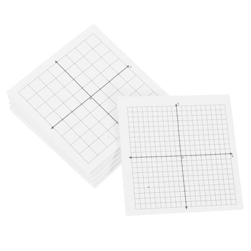 TOPPERFUN 6 STK. Haftnotizen Briefpapier liniertes Papier gefütterte Polster Weiß von TOPPERFUN