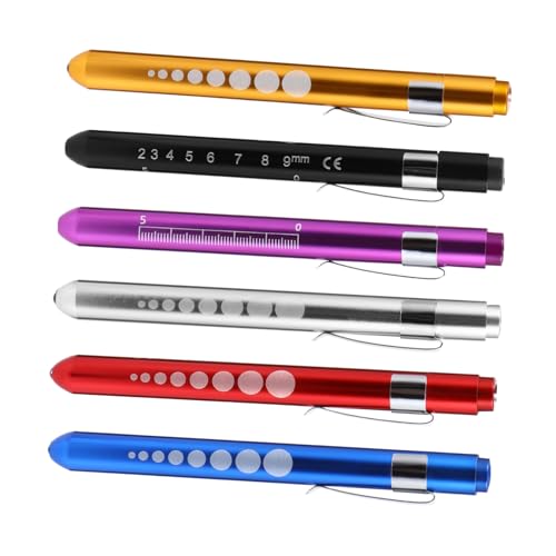 TOPPERFUN 6St LED-Taschenlampe Stift Kugelschreiber mit USB-Taschenlampe aaa -akku led- taschenlampe Mini-LED Krankenschwester Stift leuchtet Stablampe mit Messgerät Stift Pflege TOPPERFUN 6St LED-Taschenlampe Stift Kugelschreiber mit USB-Taschenlampe aaa -akku led- taschenlampe Mini-LED Krankenschwester Stift leuchtet Stablampe mit Messgerät Stift Pflege von TOPPERFUN