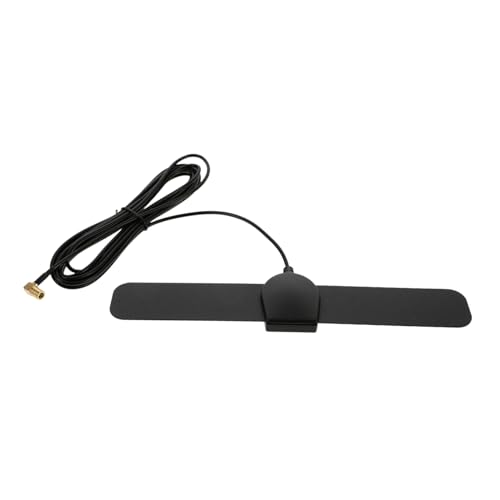 TOPPERFUN Autoantenne kfz antenne Radioantenne Autotelefonantenne Auto Klebeantenne Radio Empfangsantenne Auto-Funkantenne Auto Stereo antenne Innenantenne Bin FM-Antenne Gummi Black von TOPPERFUN