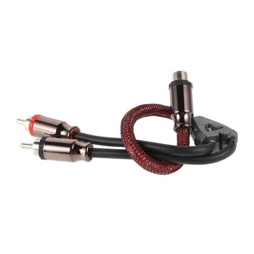 TOPPERFUN Rca Signalleitung Autokabelklemmen Lautsprecher Subwoofer Stereo Audio Dual Verstärker Draht Blanker Kupferdraht TOPPERFUN Rca Signalleitung Autokabelklemmen Lautsprecher Subwoofer Stereo Audio Dual Verstärker Draht Blanker Kupferdraht von TOPPERFUN