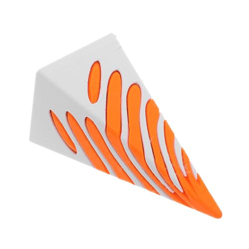 TOPPERFUN Spiralkegel Dekoration Spiralpyramide Zappelspielzeug Cooles Zappelspielzeug Spiralkegel Zappeln Unmöglicher Zappelspielzeug Unmögliche Pyramide Durchgangspyramide Schreibtisch von TOPPERFUN