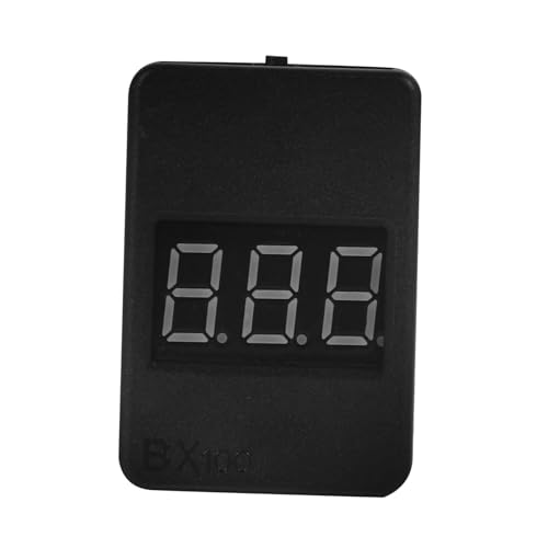 TOPPERFUN Unterspannungsalarm batteriekapazitätstester batterieprüfer Lipo-Batterietester Batterie-Überwachung digitaler Batteriekapazitätsprüfer Lithium-Ionen-Batterietester Plastik Black TOPPERFUN Unterspannungsalarm batteriekapazitätstester batterieprüfer Lipo-Batterietester Batterie-Überwachung digitaler Batteriekapazitätsprüfer Lithium-Ionen-Batterietester Plastik Black von TOPPERFUN
