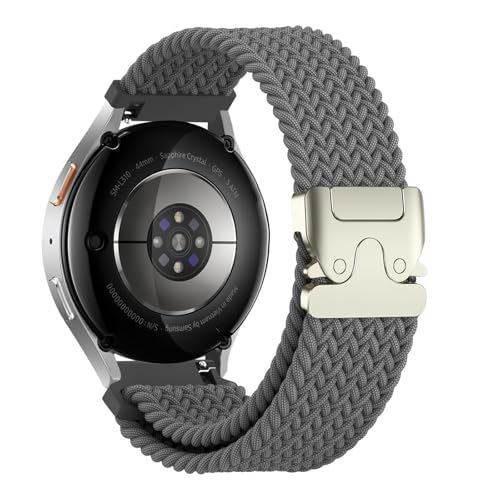 Geflochtenes Armband für Samsung Galaxy Watch 7, 20mm Elastisches Nylon Uhrenarmband Sport Ersatzarmband für Galaxy Watch 7/6/5/4 40mm 44mm/G alaxy W atch FE/6 Classic/W atch 5 Pro/Vivoactive 5/3 Geflochtenes Armband für Samsung Galaxy Watch 7, 20mm Elastisches Nylon Uhrenarmband Sport Ersatzarmband für Galaxy Watch 7/6/5/4 40mm 44mm/G alaxy W atch FE/6 Classic/W atch 5 Pro/Vivoactive 5/3 von TOPsic