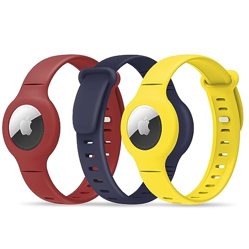 TOPsic AirTag Armband für Kinder, AirTag Bracelet Halter Kompatibel mit Apple Item Finder, Verstellbare iTag GPS Armbänder Bracelet Schlaufe Silikon Fußfessel Schutzhülle Fall für Kind Kleinkinder TOPsic AirTag Armband für Kinder, AirTag Bracelet Halter Kompatibel mit Apple Item Finder, Verstellbare iTag GPS Armbänder Bracelet Schlaufe Silikon Fußfessel Schutzhülle Fall für Kind Kleinkinder von TOPsic
