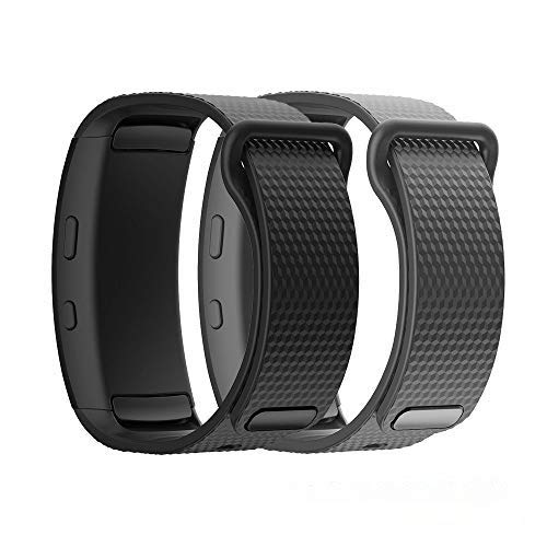 TOPsic Armband für Samsung Gear Fit2 / Gear Fit 2 Pro Armband, Ersatz Silikon Armband Armband Uhrenarmband für Gear Fit 2 Pro SM-R365 / Gear Fit2 SM-R360 von TOPsic