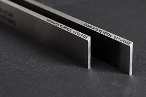 2 Stück 260x20x3 mm HSS 18% Hobelmesser Hoch Qualität… von TOREX TOOLS