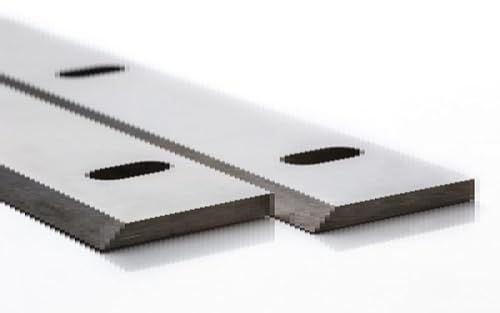 TOREX TOOLS HSS 60 Rockwell Hobelmesser, 260 mm x 25 mm x 3 mm, Nachschärfbar, für Holz, Industriell, 2 Stück (1 Satz) von TOREX TOOLS