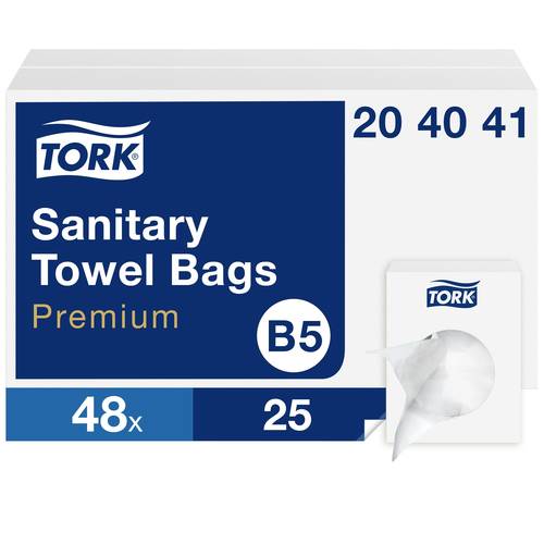 TORK 204041 Hygienebeutel Weiß 1200St. TORK 204041 Hygienebeutel Weiß 1200St. von TORK