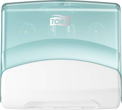 TORK 654000 Performance Handtuchspender Kunststoff Weiß, Türkis 1St. von TORK