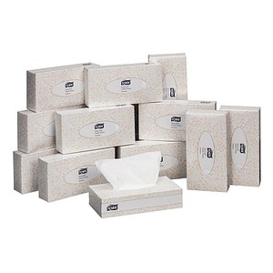 TORK Kosmetiktücherbox F1 Premium Extra Soft 2-lagig weiß, 30x 100 Tücher von TORK