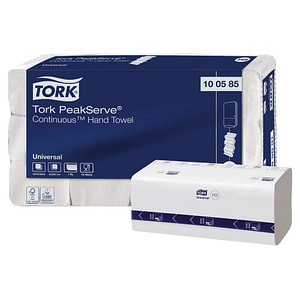 TORK Papierhandtücher 100585 PeakServe® Endlos™ H5 Interfold-Falzung 1-lagig 4.920 Tücher von TORK