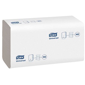 TORK Papierhandtücher 150100 Xpress® H2 Universal Interfold-Falzung 1-lagig 4.830 Tücher von TORK
