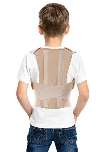 TOROS-GROUP Geradehalter Haltungskorrektur schulter für Kindern- Small - Beige von TOROS GROUP MANUFACTURE