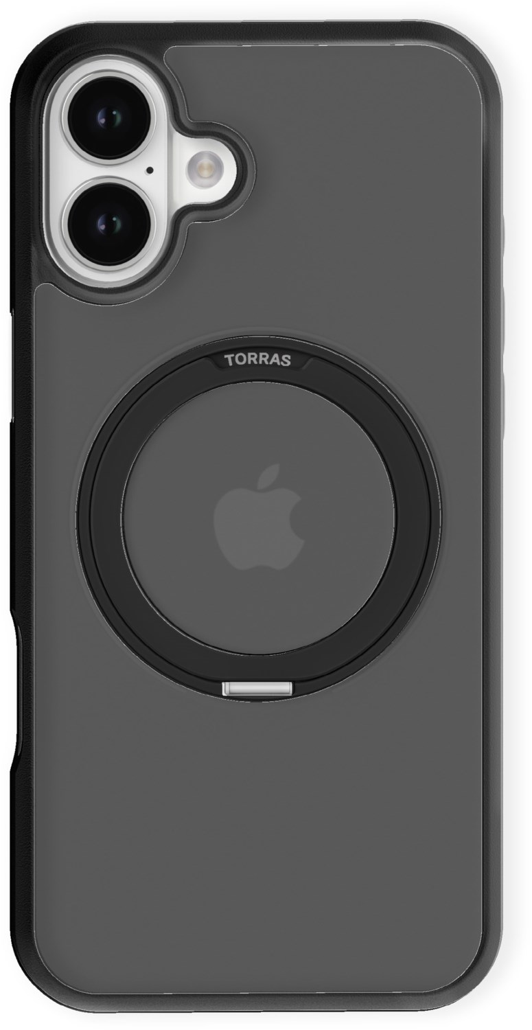 Ostand Pro Case für iPhone 16 schwarz Ostand Pro Case für iPhone 16 schwarz von TORRAS