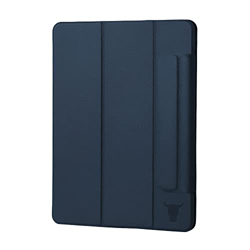 TORRO Smart Hülle kompatibel mit iPad Mini 6 – iPad Mini 6. Generation 2021 Smart Folio Leder magnetische Case Hülle mit Auto Wake/Sleep und Stand-Funktion (Blau) von TORRO
