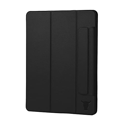 TORRO Smart Hülle kompatibel mit iPad Mini 7/6 – iPad Mini 7. / 6. Generation (2024/2021) Smart Folio Leder magnetische Case Hülle mit Auto Wake/Sleep und Stand-Funktion (Schwarz) von TORRO