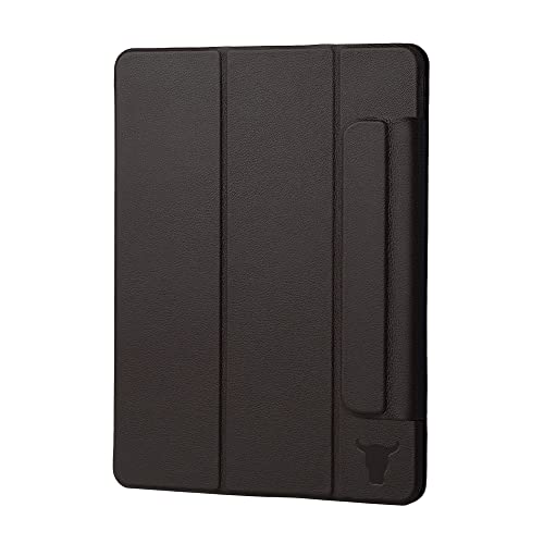 TORRO Smart Hülle kompatibel mit iPad Mini 7/6 – iPad Mini 7. / 6. Generation (2024/2021) Smart Folio Leder magnetische Case Hülle mit Auto Wake/Sleep und Stand-Funktion (Dunkelbraun) von TORRO