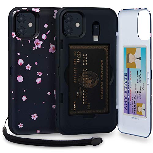 TORU CX PRO für iPhone 11 Hülle Wallet | Stoßfeste Schutzhülle mit verstecktem Kartenhalter und Kartenfach | Spiegel und Handschlaufe inklusive - Blumen TORU CX PRO für iPhone 11 Hülle Wallet | Stoßfeste Schutzhülle mit verstecktem Kartenhalter und Kartenfach | Spiegel und Handschlaufe inklusive - Blumen von TORU