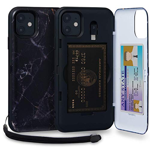 TORU CX PRO für iPhone 11 Hülle Wallet | Stoßfeste Schutzhülle mit verstecktem Kartenhalter und Kartenfach | Spiegel und Handschlaufe inklusive - Marmor TORU CX PRO für iPhone 11 Hülle Wallet | Stoßfeste Schutzhülle mit verstecktem Kartenhalter und Kartenfach | Spiegel und Handschlaufe inklusive - Marmor von TORU