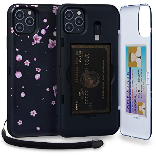 TORU CX PRO für iPhone 11 Pro Max Hülle Wallet | Stoßfeste Schutzhülle mit verstecktem Kartenhalter und Kartenfach | Spiegel und Handschlaufe inklusive - Blumen TORU CX PRO für iPhone 11 Pro Max Hülle Wallet | Stoßfeste Schutzhülle mit verstecktem Kartenhalter und Kartenfach | Spiegel und Handschlaufe inklusive - Blumen von TORU