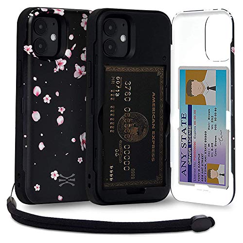 TORU CX PRO für iPhone 12 Mini Hülle Wallet | Stoßfeste Schutzhülle mit verstecktem Kartenhalter und Kartenfach | Spiegel und Handschlaufe inklusive - Blumen TORU CX PRO für iPhone 12 Mini Hülle Wallet | Stoßfeste Schutzhülle mit verstecktem Kartenhalter und Kartenfach | Spiegel und Handschlaufe inklusive - Blumen von TORU