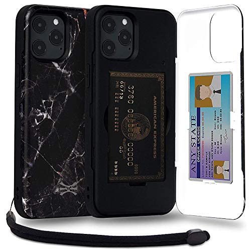 TORU CX PRO für iPhone 12 Pro Max Hülle Wallet | Stoßfeste Schutzhülle mit verstecktem Kartenhalter und Kartenfach | Spiegel und Handschlaufe inklusive - Marmor TORU CX PRO für iPhone 12 Pro Max Hülle Wallet | Stoßfeste Schutzhülle mit verstecktem Kartenhalter und Kartenfach | Spiegel und Handschlaufe inklusive - Marmor von TORU
