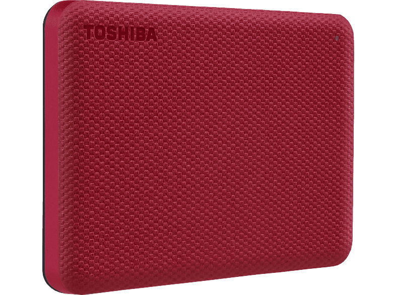 TOSHIBA Canvio Advance Festplatte, 2 TB HDD, 2,5 Zoll, extern, Rot TOSHIBA Canvio Advance Festplatte, 2 TB HDD, 2,5 Zoll, extern, Rot von TOSHIBA