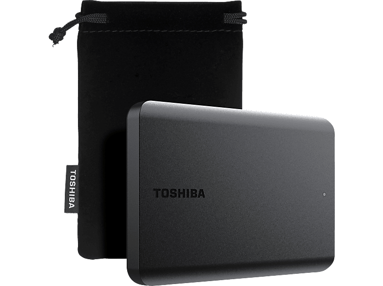 TOSHIBA Canvio Basics Exklusive Festplatte, 2 TB HDD, 2,5 Zoll, extern, Schwarz von TOSHIBA