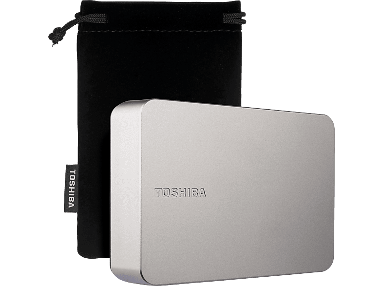 TOSHIBA Canvio Flex Exclusive Festplatte, 4 TB HDD, 2,5 Zoll, extern, Warmes silber von TOSHIBA