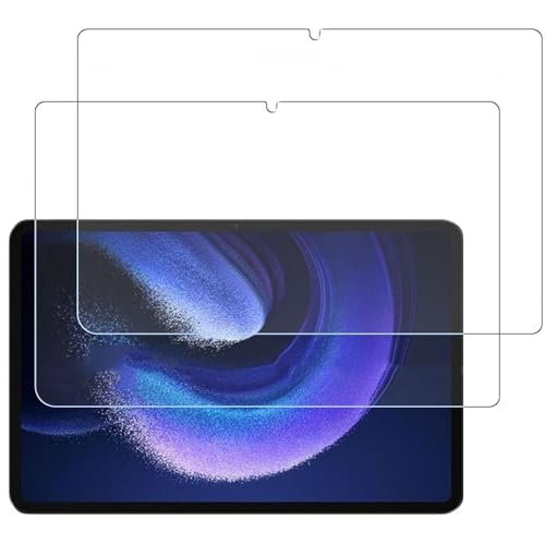 TOSSEPY 2-Stück Displayschutzfolie kompatibel mit Xiaomi Pad 6 Tablet 11 Zoll, Premium HD 9H Härte Glas Displayschutz Schutzfolie Schutzglas Folie Screen Protector von TOSSEPY