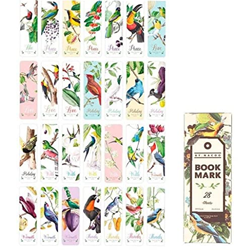 28 Stücke Vintage Bird Bookmarks Literatur Lesezeichen Lustige Lesezeichen Lesezeichen von TOSSPER