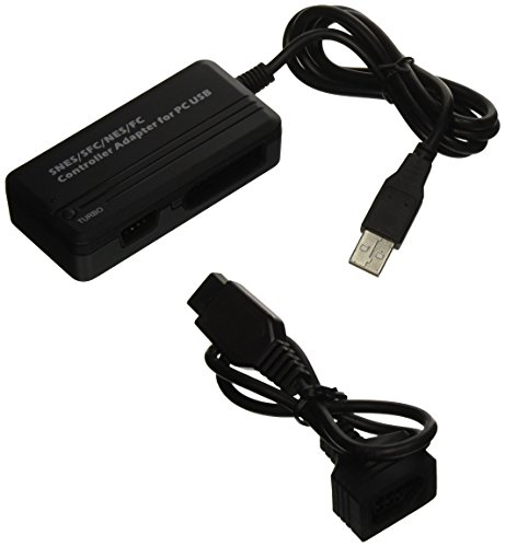 TOTALCONSOLE PC053 Super NES/Super Famicom/NES/Famicom Controller Adapter für PC & PS3 USB von TOTALCONSOLE