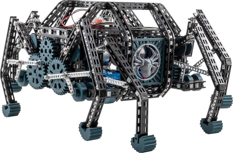 TTM SPIDER - Totem Black Spider, programmierbarer Roboter von TOTEM MAKER