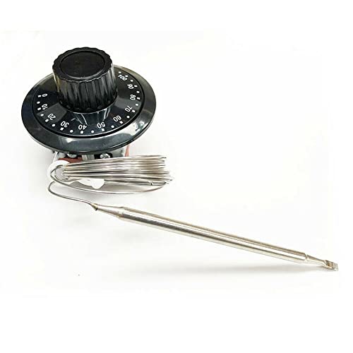 TOTMOX 16A Kapillartemperaturregler für Autothermostat Kühlung Kühlerlüfter Heizung,0-120°C Einstellbarer Temperaturregler TOTMOX 16A Kapillartemperaturregler für Autothermostat Kühlung Kühlerlüfter Heizung,0-120°C Einstellbarer Temperaturregler von TOTMOX