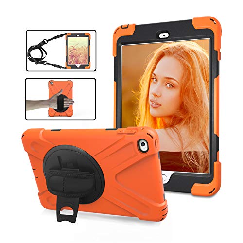 Schutzhülle für iPad Mini 4, Totoose Stoßfeste Schutzhülle [Tablet Back-Case] Orange Orange von TOTOOSE