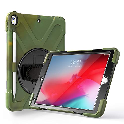 Schutzhülle für iPad Pro 10,5 Zoll 2017 - Totoose Slim Case [Tablet Back Case] mit Rückseite Camouflage Camouflage von TOTOOSE