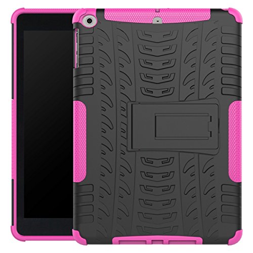TOTOOSE Schutzhülle für iPad 24,6 cm (9,7 Zoll), stoßfest, Rot von TOTOOSE